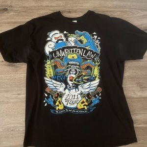 Unwritten Law 2011 Tour T-shirt